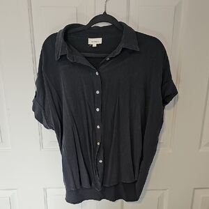 bohme Button-Down Short Sleeve Shirt Size XL